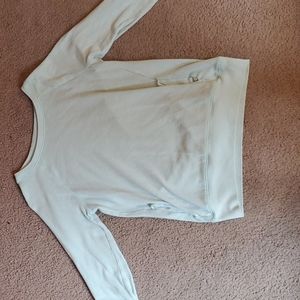 Blue long sleve sweater